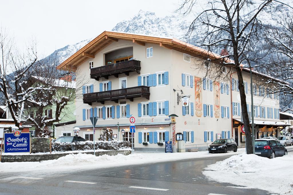 Hotel Gasthof Zum Lamm Garmisch-Partenkirchen Exterior foto